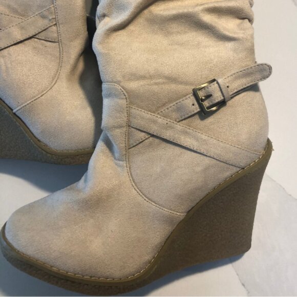 charlotte russe Wedge Boots - Picture 2 of 6